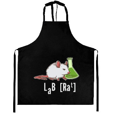 Discover Lab Rat Science Chemistry Professor Laboratory Aprons