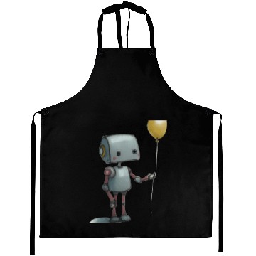 Discover Sad Robot Aprons