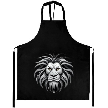 Discover Angry Lion Aprons