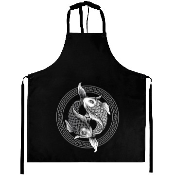Discover Yin Yang Koi Fish Aprons