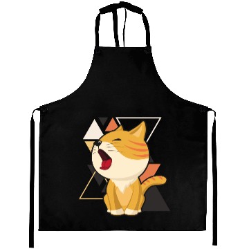 Discover Cute little cat adorable kitty Kittenlove cat mom Aprons