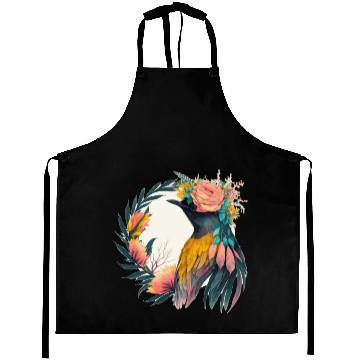 Discover Cute Bird Of Paradise Bird Flower Crown Pet Birds Aprons