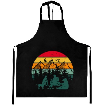 Discover Camping Life Aprons