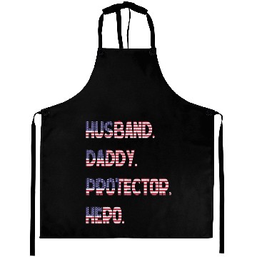 Discover Husband Daddy Protector Hero Aprons
