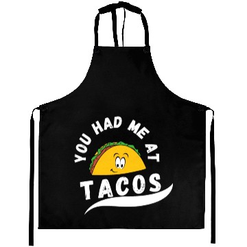 Discover Taco You Had Me At Tacos Cinco De Mayo Mexican FF Band Aprons