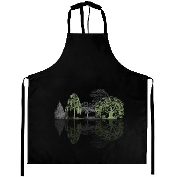 Discover Forest Reflection Nature Trees Woods Aprons