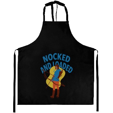 Discover Bow Hunting Arrow and Archery Quote Design Archery Aprons