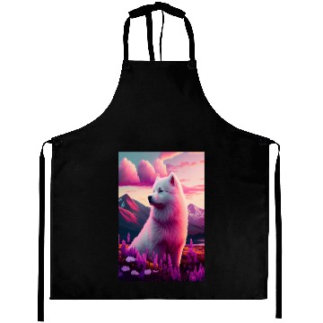 Discover Samoyed Nature Aprons