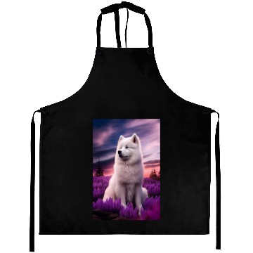 Discover Samoyed Nature Aprons