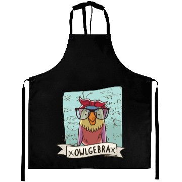 Discover Owlgebra Owl Nerd Math Teacher Aprons