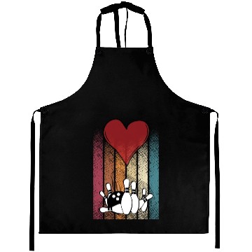 Discover Bowling Lover Aprons