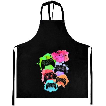 Discover Control All Gamer Video Game Lover Controller Cute Aprons