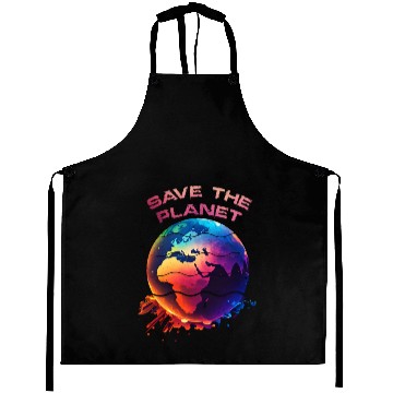 Discover Save the Planet Nature Environment Earth Aprons