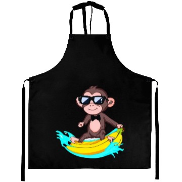 Discover Funky Monkey Business Aprons