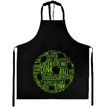 Discover Green Pickle Ball Aprons