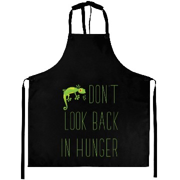 Discover Don t Look Back In Hunger Baby Gecko Lover Aprons