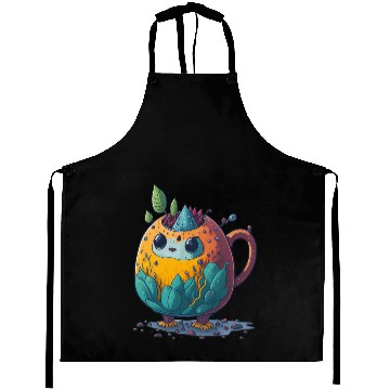 Discover Colorful Tea Bot Aprons