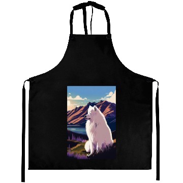 Discover Samoyed Nature Aprons