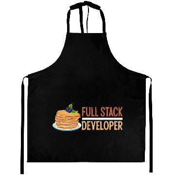Discover Computer Science Programmer Coder Funny Full Stack Aprons