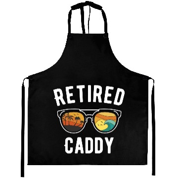 Discover Retirement Beach Caddy Sunglasses Design Aprons