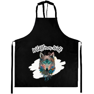 Discover Wildflower Wolf Aprons