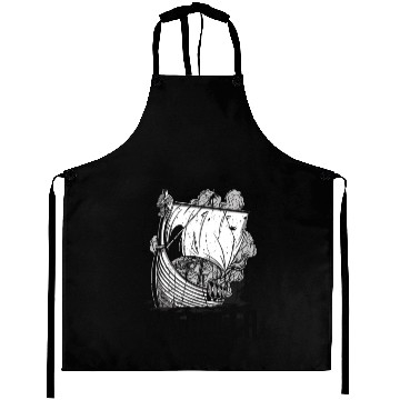 Discover Valhalla awaits me - Viking Aprons