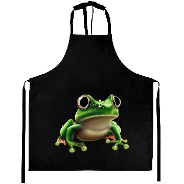 Discover Rain frog water drop frog Aprons