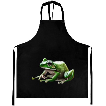 Discover Rain frog water drop frog Aprons