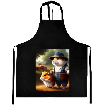 Discover Hamster Farmer Aprons