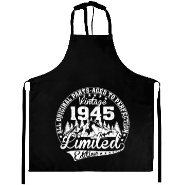 Discover Vintage 1945 Birthday Aprons