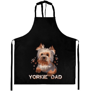 Discover Yorkie Dad Aprons