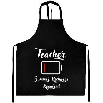 Discover Teacher Summer Recharge Required Aprons