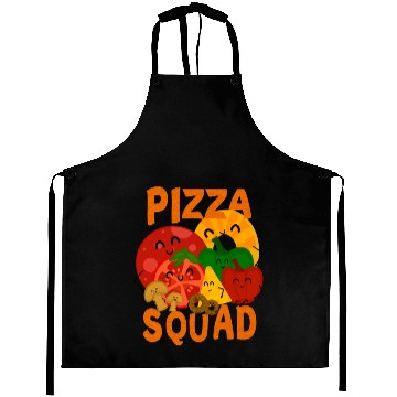 Discover Pizza Squad Pizza Ingredients For Pizza Lover Aprons