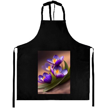 Discover Spring Crocus Aprons