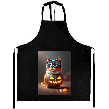 Discover Happy Halloween Aprons