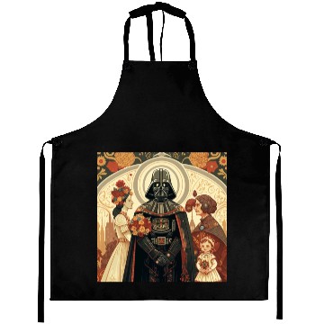 Discover Darth Wedding Officiary Aprons