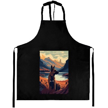 Discover Belgian Malinois Nature Aprons