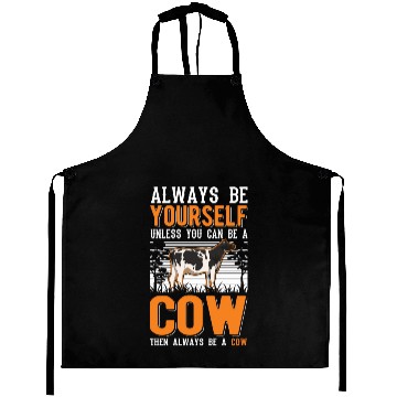Discover Cow Gift Farmer Cattle Breeder Cows Aprons