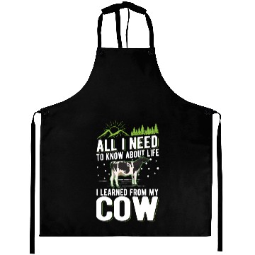 Discover Cow Cattle Breeder Farmer Cows Aprons