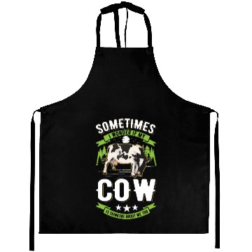 Discover Cow Cattle Breeder Farmer Cows Aprons