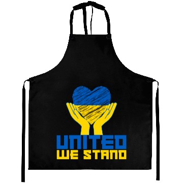 Discover United we stand! US Solidarity for Ukraine Aprons