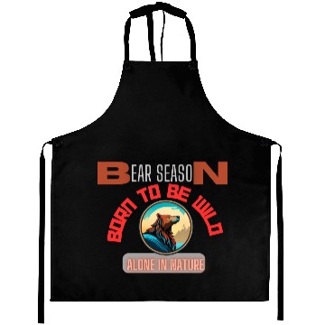 Discover BORN TO BE WILD BEAR Aprons