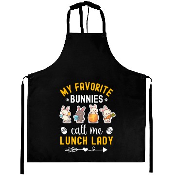 Discover Favorite Bunnies Teacher Easter Aprons