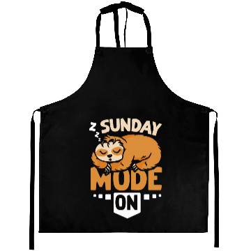 Discover Sloth sunday mode on Aprons