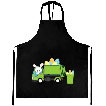 Discover Garbage Truck Easter Bunny Egg Hunt Toddler Kids B Aprons