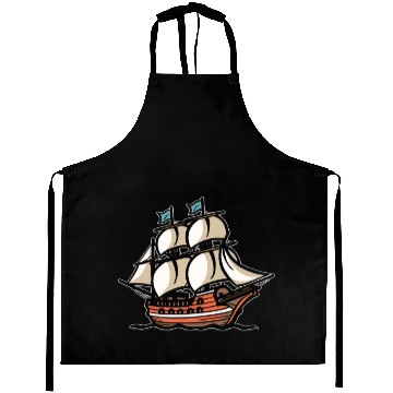 Discover Columbus Day 1492 Aprons
