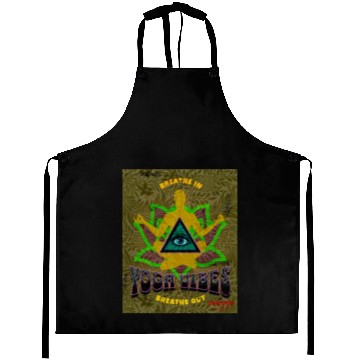 Discover Yoga Vibes Aprons