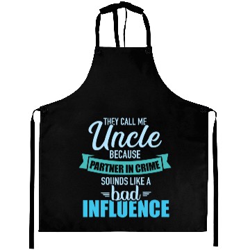 Discover Uncle because partner in crime sounds like bad inf Aprons