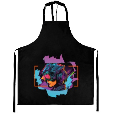 Discover cyberpunk IV Aprons