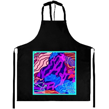 Discover Ocean Nature Painting Aprons